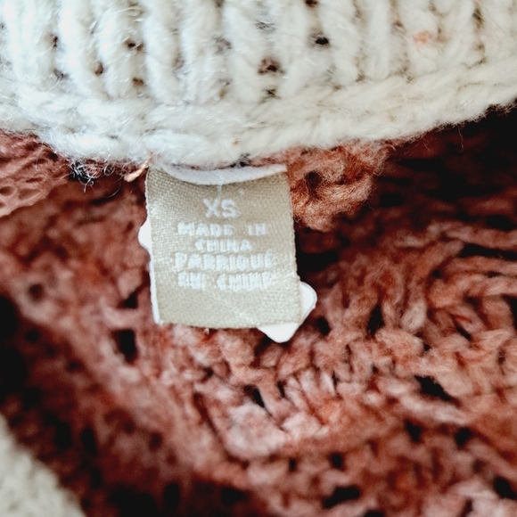 Anthropologie Knitted & Knotted Lilitz Shawl Chunky Knit Cardigan - Picture 7 of 11